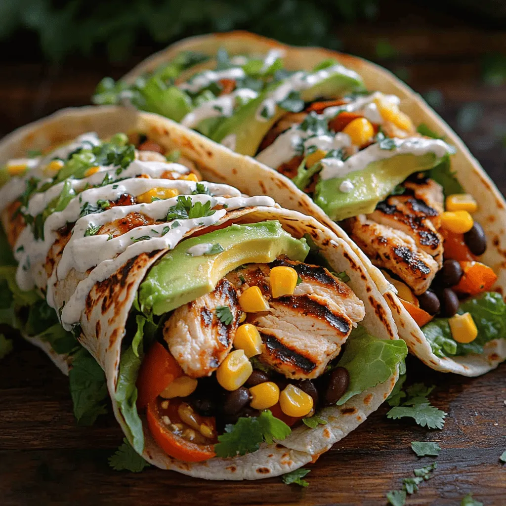 If you’re searching for a meal that embodies vibrant flavors, nutritional goodness, and effortless preparation, look no further than Zesty Southwest Grilled Chicken Wraps. This dish is a delightful fusion of savory grilled chicken, fresh vegetables, and zesty seasonings, all wrapped up in a soft tortilla. Perfect for busy weeknights or outdoor gatherings, these wraps are not only quick to make but also incredibly satisfying, making them a favorite for families and friends alike.