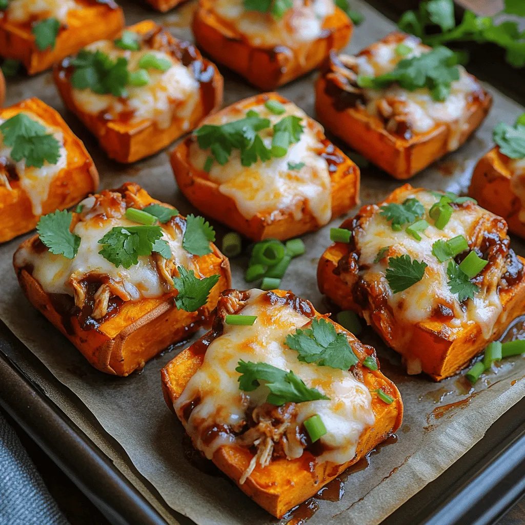 Are you searching for a mouthwatering appetizer or snack that will impress your guests at your next gathering? Look no further than savory BBQ chicken sweet potato bites! This delightful dish combines the hearty sweetness of roasted sweet potatoes with the smoky flavor of barbecue chicken, creating a perfect balance of taste and texture. Not only are these bites incredibly delicious, but they also offer a healthy twist that sets them apart from typical party snacks.