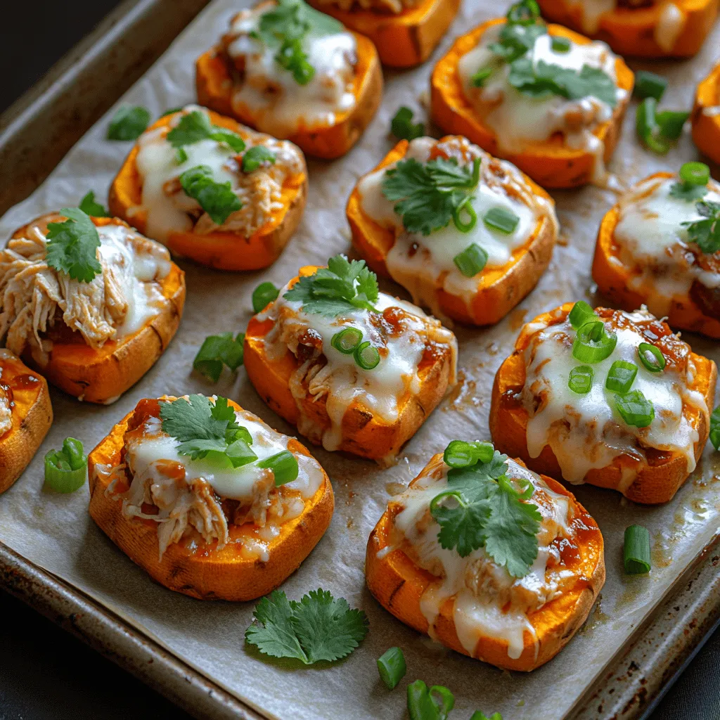 Are you searching for a mouthwatering appetizer or snack that will impress your guests at your next gathering? Look no further than savory BBQ chicken sweet potato bites! This delightful dish combines the hearty sweetness of roasted sweet potatoes with the smoky flavor of barbecue chicken, creating a perfect balance of taste and texture. Not only are these bites incredibly delicious, but they also offer a healthy twist that sets them apart from typical party snacks.