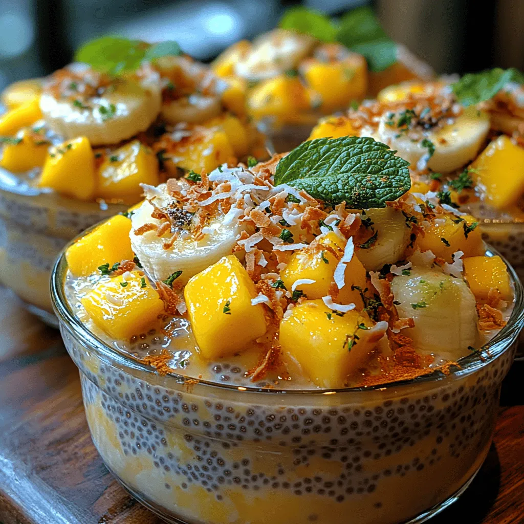 In the world of healthy desserts, chia pudding has emerged as a star player, captivating health enthusiasts and food lovers alike. This versatile dish is not just a trend; it is a nutritious option that caters to various dietary preferences, including vegan and gluten-free lifestyles. Chia pudding's rise to fame can be attributed to its ease of preparation, adaptability, and remarkable health benefits. But what truly sets this dessert apart is its ability to serve as a blank canvas for enticing flavors, particularly those inspired by tropical locales.