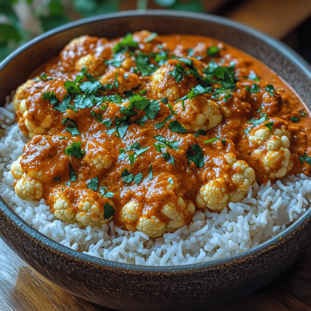 Spicy Cauliflower Tikka Masala is a vibrant and flavorful dish rooted in the rich culinary traditions of Indian cuisine. Often celebrated for its aromatic spices and creamy sauce, this dish has gained immense popularity among health-conscious individuals and vegetarians alike. With the rise of plant-based diets, this recipe offers a delectable alternative to traditional meat-based tikka masala, making it a favorite in households around the world.