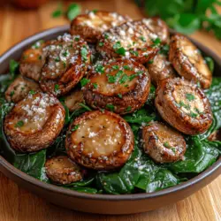 To create the perfect sautéed mushrooms with spinach, it is essential to understand the role of each ingredient. Let’s explore the key components that make this dish so delicious and nutritious.
