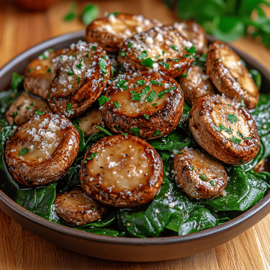 To create the perfect sautéed mushrooms with spinach, it is essential to understand the role of each ingredient. Let’s explore the key components that make this dish so delicious and nutritious.