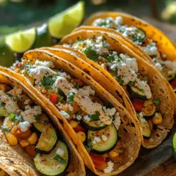 Tacos have long been cherished as a versatile and flavorful meal option that transcends culinary boundaries. Whether filled with succulent meats, fresh seafood, or vibrant vegetables, tacos invite creativity and personalization, allowing everyone to find their beloved flavor combination. In recent years, vegetarian recipes have surged in popularity, drawing attention to the incredible range of flavors that fresh ingredients can offer. With a focus on health, sustainability, and taste, vegetarian tacos have become a staple in many kitchens.