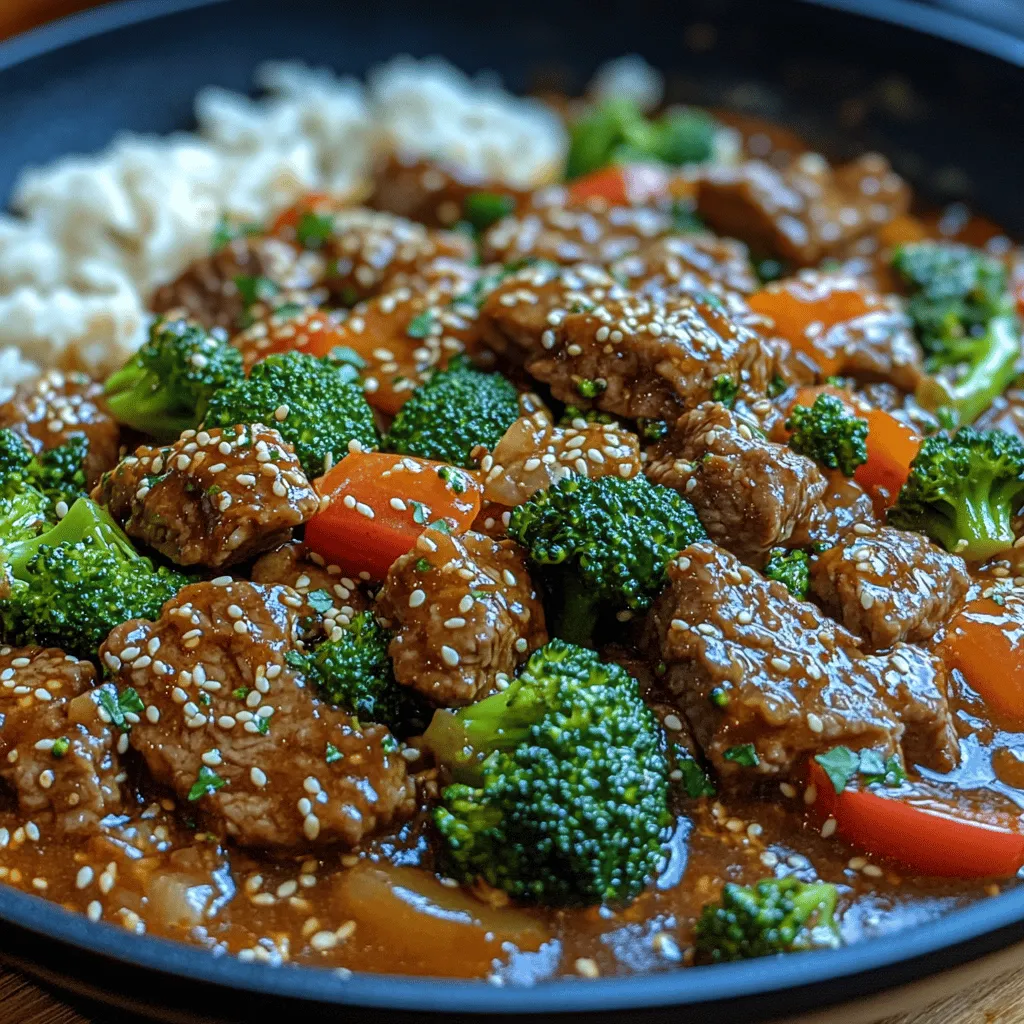Welcome to the vibrant and delightful world of stir-fry, where quick cooking meets robust flavors in a single pan! Today, we delve into a beloved classic—Savory Beef and Broccoli Delight. This dish has won hearts and taste buds worldwide, celebrated for its perfect marriage of tender beef, crisp broccoli, and aromatic seasonings. Whether you're looking for a weeknight dinner that pleases the whole family or a dish to impress guests, this beef and broccoli stir-fry is a versatile choice that checks all the boxes.