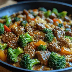 Welcome to the vibrant and delightful world of stir-fry, where quick cooking meets robust flavors in a single pan! Today, we delve into a beloved classic—Savory Beef and Broccoli Delight. This dish has won hearts and taste buds worldwide, celebrated for its perfect marriage of tender beef, crisp broccoli, and aromatic seasonings. Whether you're looking for a weeknight dinner that pleases the whole family or a dish to impress guests, this beef and broccoli stir-fry is a versatile choice that checks all the boxes.