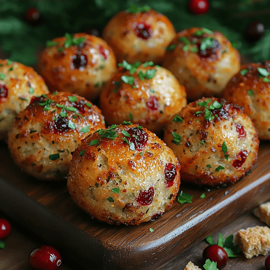 As the holiday season approaches, homes become filled with the scent of delicious meals and the spirit of togetherness. This time of year is not just about the gifts we exchange but also the cherished moments we share around the dining table. Festive meals are a cornerstone of holiday traditions, bringing family and friends together to savor delightful dishes that evoke warmth and nostalgia. Among these culinary treasures, the Festive Cranberry Turkey Stuffing Balls stand out as a versatile and crowd-pleasing option that can elevate any holiday feast.