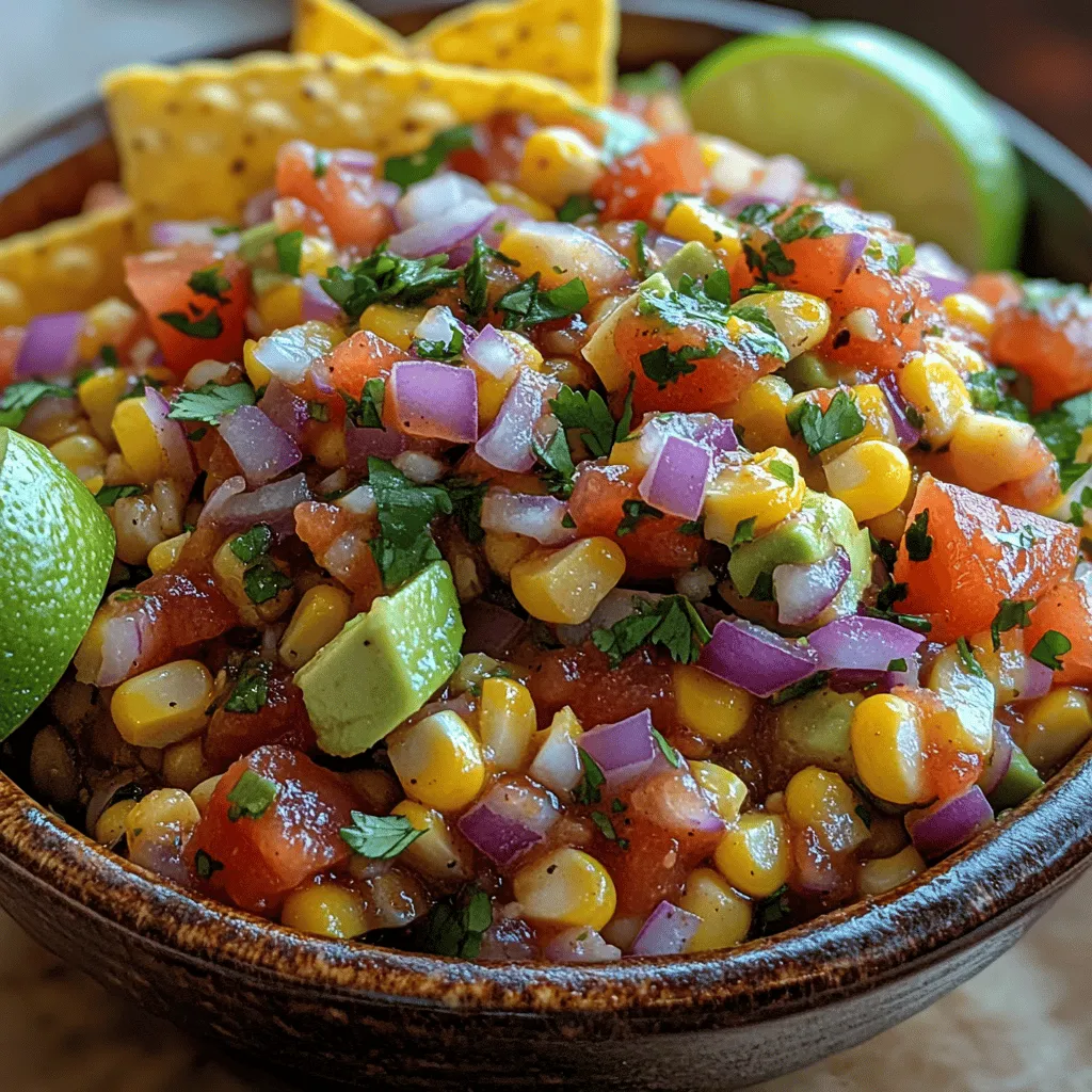 Salsa has long been a beloved cornerstone of culinary traditions, especially in Mexican and Tex-Mex cuisines. This vibrant condiment ranges from mild to fiery, serving as a perfect complement to a variety of dishes. Today, we are excited to explore the delightful Smoky Chipotle Corn Salsa—a versatile and flavorful dish that embodies the essence of fresh ingredients and smoky spices. This salsa stands out not only for its rich flavors but also for its colorful presentation, making it a feast for the eyes as well as the palate.