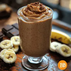 In the world of smoothies, few combinations are as universally loved as that of chocolate and peanut butter. The Choco-PB Banana Bliss Smoothie takes this beloved pairing to new heights, combining the rich, indulgent flavors of chocolate and creamy peanut butter with the natural sweetness of ripe bananas. This smoothie is not only a treat for the taste buds but also a powerhouse of nutrition, making it an ideal choice for breakfast, a post-workout snack, or a quick afternoon pick-me-up.