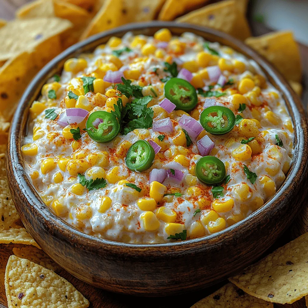 In the world of appetizers, few dishes can compete with the irresistible allure of a creamy, zesty dip. Among the plethora of options available, the Zesty Spicy Corn Dip Delight stands out as a crowd-pleaser that perfectly combines flavors and textures. This dip encapsulates the essence of comfort food, offering a delectable blend of fresh corn, creamy cheeses, and a kick of spice that is sure to tantalize your taste buds. Whether you're hosting a gathering, gearing up for game day, or simply craving a tasty snack at home, this dip is easy to prepare and packed with flavor.