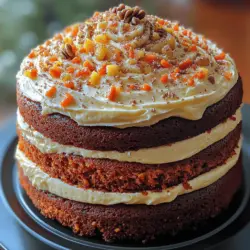 Carrot cake has long been a beloved dessert, celebrated for its unique blend of flavors and moist, tender crumb. This delightful treat, which combines the natural sweetness of carrots with aromatic spices, has evolved significantly over the years. From its humble beginnings as a wartime dessert during the Middle Ages, when sugar was scarce and carrots were a readily available sweetener, carrot cake has transformed into a classic favorite for both special occasions and everyday indulgence.