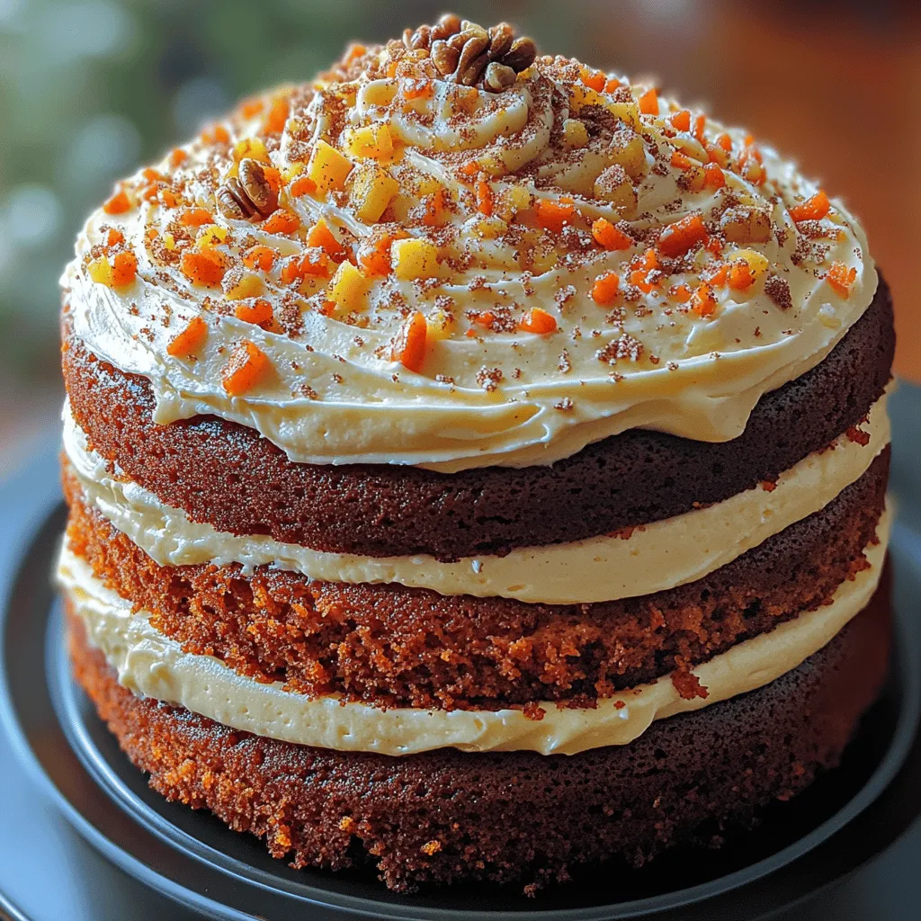 Carrot cake has long been a beloved dessert, celebrated for its unique blend of flavors and moist, tender crumb. This delightful treat, which combines the natural sweetness of carrots with aromatic spices, has evolved significantly over the years. From its humble beginnings as a wartime dessert during the Middle Ages, when sugar was scarce and carrots were a readily available sweetener, carrot cake has transformed into a classic favorite for both special occasions and everyday indulgence.