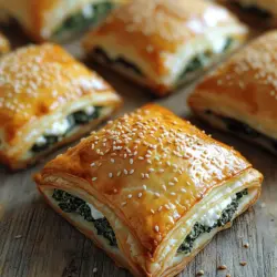 Puff pastry is one of the culinary world’s most beloved ingredients, celebrated for its light, flaky texture and versatility. Whether used in sweet desserts or savory appetizers, puff pastry can elevate any dish to new heights of sophistication and flavor. Among the vast array of puff pastry creations, Spinach Mozzarella Puff Pastry Bites stand out as a delicious and easy-to-make recipe, perfect for gatherings, family dinners, or cozy nights in. These bite-sized delights are not only appealing to the eye but also deliver a harmonious combination of flavors and textures that are sure to please both adults and children alike.
