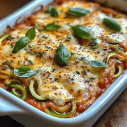 In recent years, zucchini noodles, often referred to as "zoodles," have surged in popularity as a delightful and health-conscious alternative to traditional pasta. With their light texture and ability to soak up flavors, zucchini noodles have become a staple for those seeking to reduce carbs or incorporate more vegetables into their diets. Enter the Cheesy Delight: Parmesan Zucchini Noodle Bake—a recipe that perfectly melds the rich flavors of cheese with the wholesome goodness of zucchini, appealing not just to health enthusiasts but also to anyone looking to indulge in a comforting dish without the guilt.