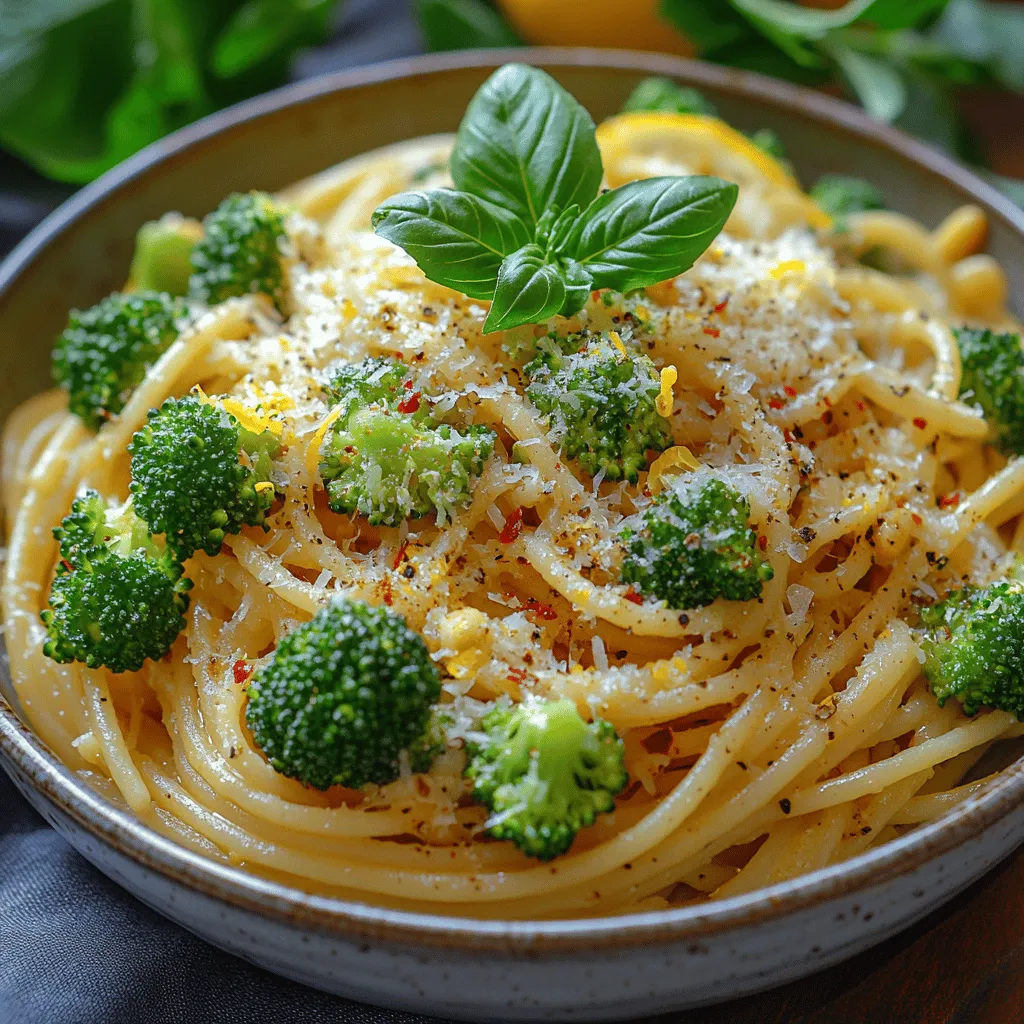 Garlic Lemon Broccoli Pasta is a delightful dish that combines the earthy flavors of broccoli with the bright zest of lemon, all enveloped in perfectly cooked pasta. This dish stands out not only for its vibrant flavors but also for its health-conscious ingredients, making it a favorite among food enthusiasts and health advocates alike. With the growing trend towards plant-based diets and light meals, Garlic Lemon Broccoli Pasta has emerged as a staple for those seeking a quick, nutritious, and satisfying option for weeknight dinners or light lunches.