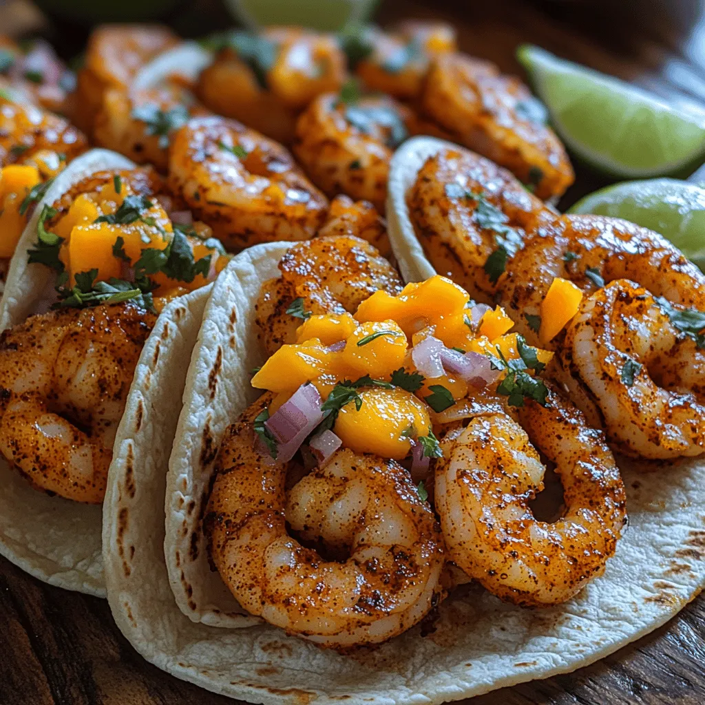In the culinary world, few dishes can evoke the vibrant flavors and textures of a well-crafted taco. Tacos are more than just a meal; they represent a rich cultural heritage and an explosion of tastes that can be customized to suit any palate. Our Tantalizing Spicy Shrimp Tacos with Zesty Mango Salsa not only bring a burst of spice but also a refreshing twist with the addition of mango salsa. This guide will walk you through creating these delightful tacos, making them the perfect dish for any occasion—whether it’s a casual weeknight dinner or a festive gathering. Using fresh ingredients and simple techniques, you’ll discover how easy it is to prepare a restaurant-quality meal right in your own kitchen.