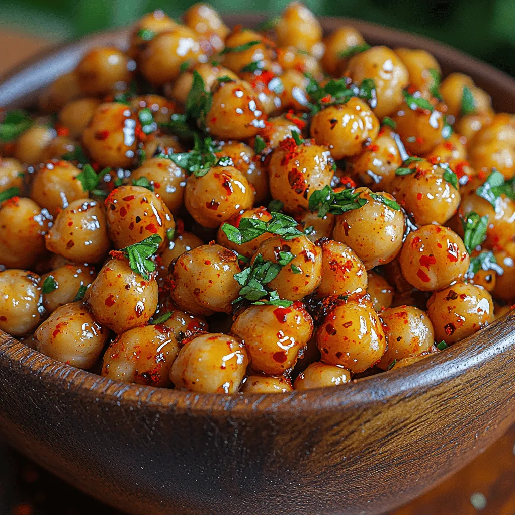 In the world of snacking, finding a balance between health and taste can often feel like a daunting task. Enter chickpeas, a powerhouse of nutrition that transforms mundane snacking into an exciting adventure. Packed with protein and fiber, chickpeas make for an excellent alternative to traditional snacks, providing both sustenance and satisfaction without the guilt. The beauty of chickpeas lies not only in their nutritional profile but also in their versatility; they can be transformed into a variety of delicious dishes, including the star of today’s recipe: Crunchy Maple Chili Chickpeas.