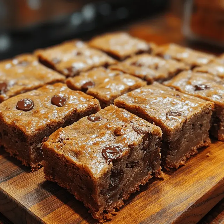 The foundation of any great recipe lies in its ingredients. Each component plays a crucial role in creating the perfect chewy chocolate chip cookie bars. Let’s take a closer look at the essential ingredients that make these cookie bars not only delicious but also wonderfully chewy.