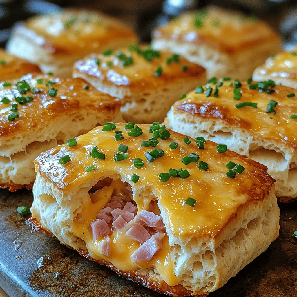 Comfort food is often defined as a dish that provides a nostalgic or sentimental value, often associated with home-cooked meals. Savory ham and cheese butter biscuits embody this essence perfectly. They evoke memories of family gatherings, holiday breakfasts, and cozy weekends spent in the kitchen. The combination of warm, flaky biscuits with the richness of butter and the savory notes of ham and cheese creates a dish that feels like home.