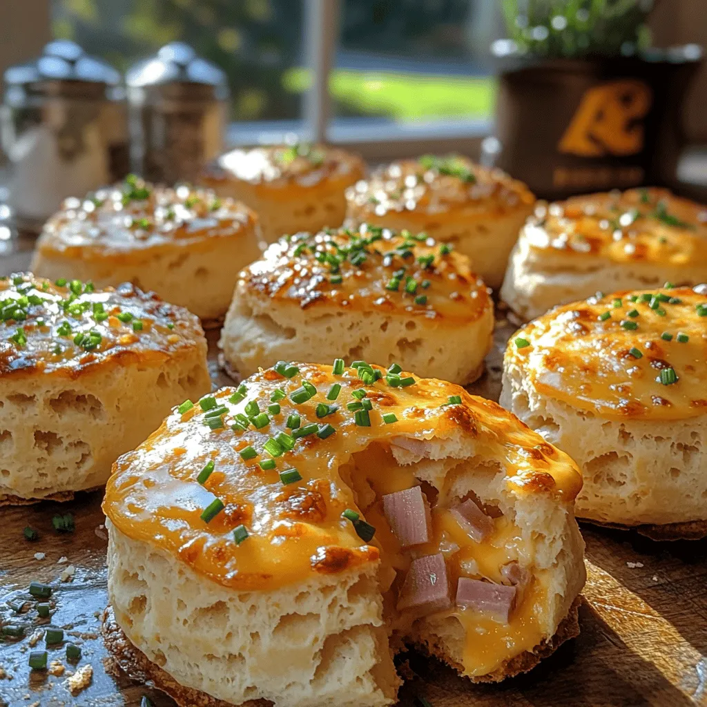 Comfort food is often defined as a dish that provides a nostalgic or sentimental value, often associated with home-cooked meals. Savory ham and cheese butter biscuits embody this essence perfectly. They evoke memories of family gatherings, holiday breakfasts, and cozy weekends spent in the kitchen. The combination of warm, flaky biscuits with the richness of butter and the savory notes of ham and cheese creates a dish that feels like home.