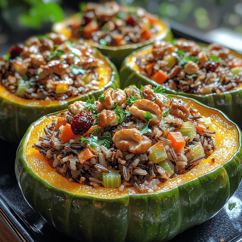As the leaves begin to turn and the air takes on a crisp chill, there’s nothing quite like the comforting warmth of a hearty meal filled with the flavors of the season. Autumn brings with it a bounty of fresh produce, and one of the stars of this harvest is the acorn squash. With its unique shape and sweet, nutty flavor, acorn squash is not only a visual delight but also a versatile ingredient that can be transformed into a variety of delicious dishes. Among these, the Autumn Harvest Stuffed Acorn Squash stands out as a cozy, nourishing option that celebrates the essence of fall.
