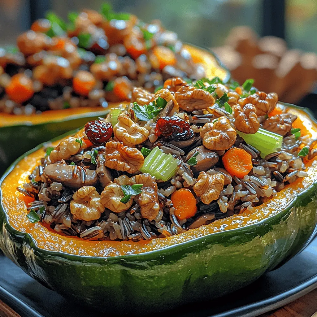 As the leaves begin to turn and the air takes on a crisp chill, there’s nothing quite like the comforting warmth of a hearty meal filled with the flavors of the season. Autumn brings with it a bounty of fresh produce, and one of the stars of this harvest is the acorn squash. With its unique shape and sweet, nutty flavor, acorn squash is not only a visual delight but also a versatile ingredient that can be transformed into a variety of delicious dishes. Among these, the Autumn Harvest Stuffed Acorn Squash stands out as a cozy, nourishing option that celebrates the essence of fall.