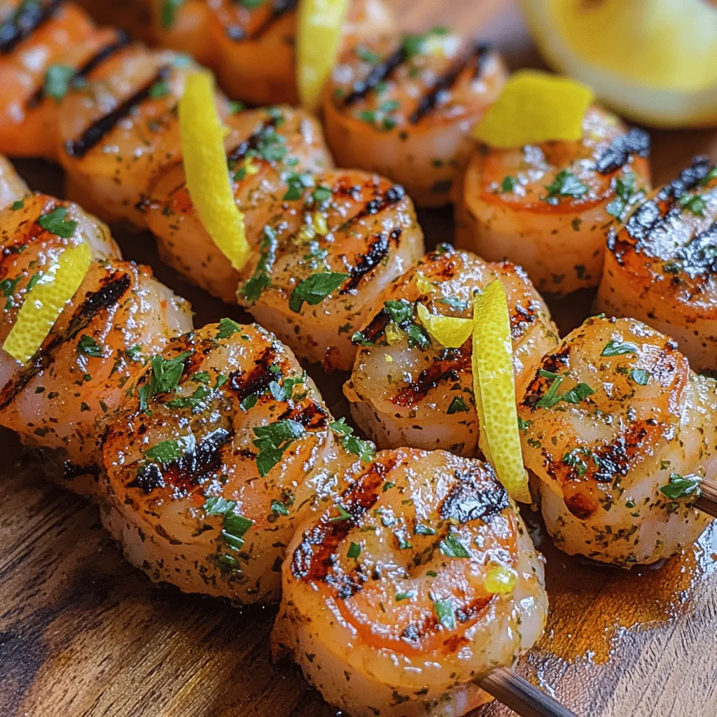 For seafood lovers, few dishes can rival the tantalizing experience of Zesty Lemon Herb Grilled Shrimp. This dish embodies the essence of summer with its vibrant flavors and fresh ingredients, making it a perfect choice for a barbecue, a family gathering, or a romantic dinner under the stars. The combination of succulent shrimp, zesty lemon, and fragrant herbs creates a mouthwatering flavor profile that is both refreshing and satisfying.