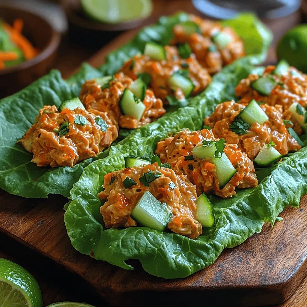 In recent years, the culinary world has embraced the versatility of lettuce wraps, making them a staple in both health-conscious and gourmet kitchens alike. These delightful alternatives to traditional bread or tortillas are not only visually appealing but also offer a refreshing and low-carb way to enjoy a variety of fillings. Whether you're seeking a light lunch, a satisfying snack, or an impressive appetizer for your next gathering, lettuce wraps are a fantastic option. Among the myriad of fillings you can choose from, Spicy Tuna Lettuce Wraps stand out as a quick, nutritious, and flavor-packed dish that caters to a range of dietary preferences.