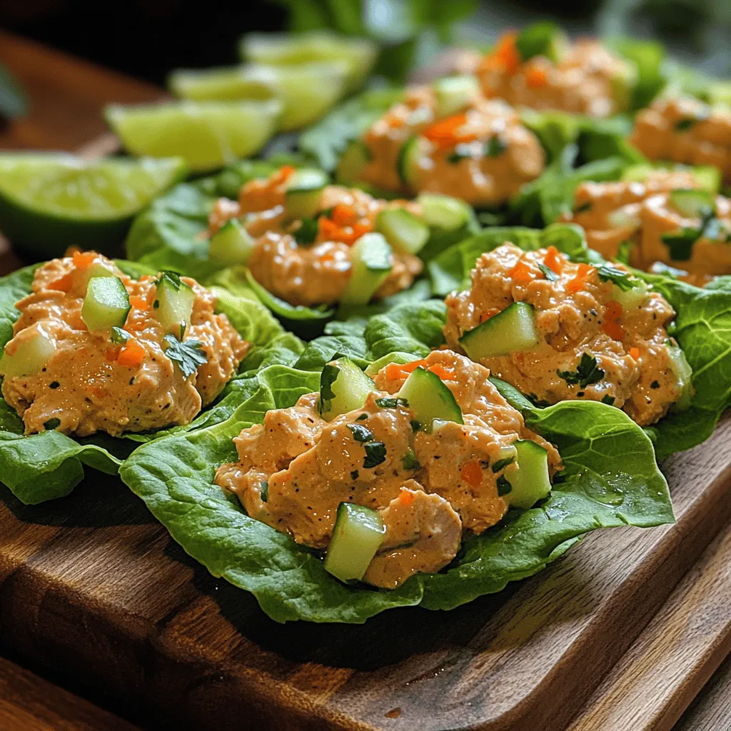In recent years, the culinary world has embraced the versatility of lettuce wraps, making them a staple in both health-conscious and gourmet kitchens alike. These delightful alternatives to traditional bread or tortillas are not only visually appealing but also offer a refreshing and low-carb way to enjoy a variety of fillings. Whether you're seeking a light lunch, a satisfying snack, or an impressive appetizer for your next gathering, lettuce wraps are a fantastic option. Among the myriad of fillings you can choose from, Spicy Tuna Lettuce Wraps stand out as a quick, nutritious, and flavor-packed dish that caters to a range of dietary preferences.