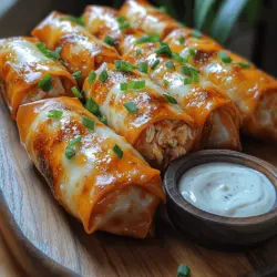 Buffalo chicken has become a staple flavor in the world of appetizers, beloved for its bold, spicy kick that tantalizes the taste buds. Whether served as wings, sliders, or dips, the combination of tender chicken coated in a tangy, spicy sauce has captured the hearts (and stomachs) of many. Now, imagine bringing that same exciting flavor into a crispy, golden egg roll. Enter the Spicy Buffalo Chicken Egg Rolls—an innovative twist on a classic dish that merges the crunch of egg rolls with the zesty goodness of buffalo chicken.