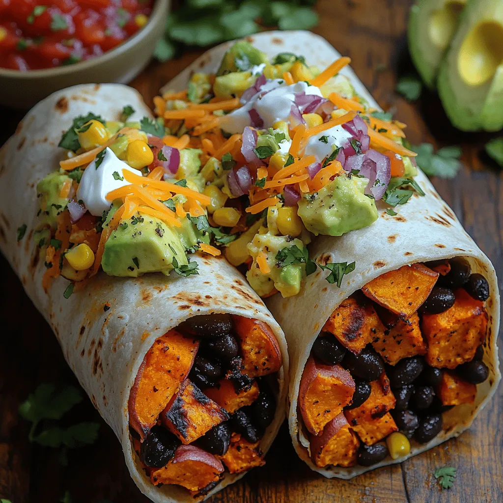 Are you ready to embark on a culinary adventure that combines nutrition, flavor, and satisfaction all in one delightful dish? Introducing the Sweet Potato & Black Bean Burrito Bliss, a vibrant and wholesome meal that will tantalize your taste buds while nourishing your body. This recipe not only showcases the perfect marriage of sweet and savory flavors but also brings together two incredibly nutritious ingredients: sweet potatoes and black beans.