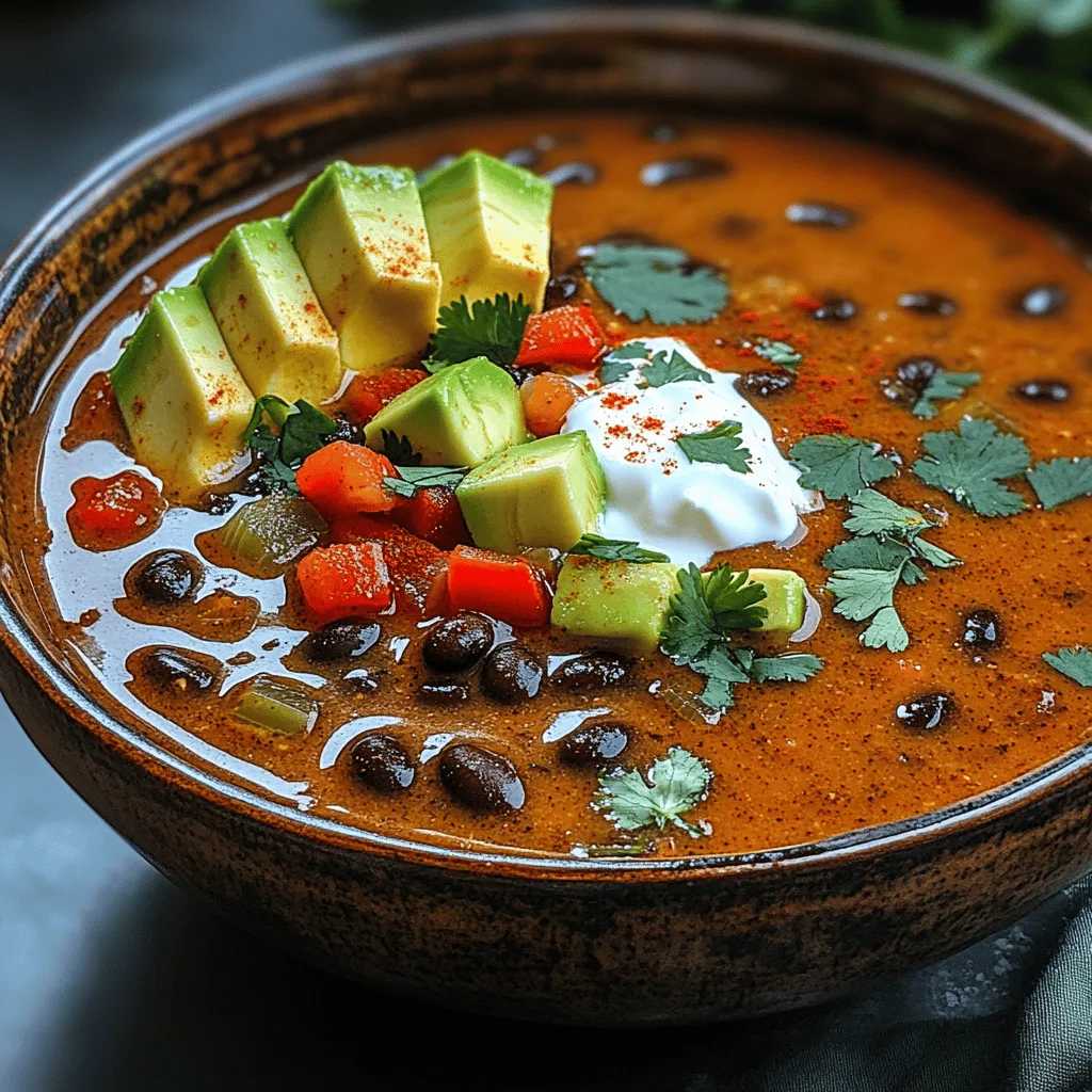 Soup has long been cherished as a comforting dish, transcending culinary traditions and seasons to warm us from the inside out. Whether enjoyed on a chilly winter evening or as a light meal on a hot summer day, soups offer a delightful way to combine flavors, textures, and nutrients in a single bowl. Among the myriad of soup options available, the Fiery Black Bean Bliss Soup stands out as a healthy, flavorful, and spicy choice that captivates the palate while nourishing the body.