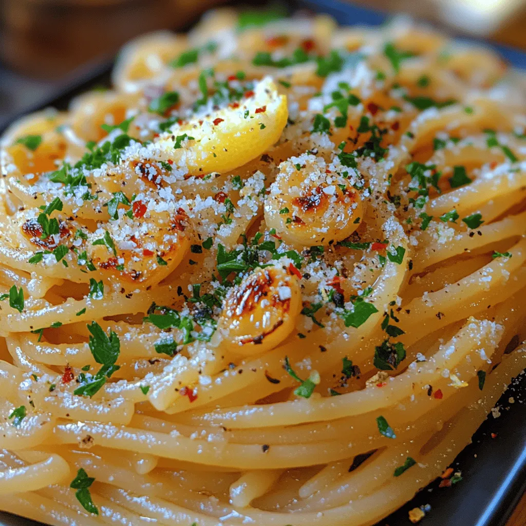 Italian cuisine has an unparalleled ability to evoke warmth and comfort with its rich flavors and simple ingredients. One dish that perfectly embodies this essence is Spaghetti with Roasted Garlic Butter. This delightful pasta dish marries the earthy sweetness of roasted garlic with the creamy richness of butter, offering a flavor experience that is both comforting and indulgent. It’s an ideal choice for weeknight dinners when time is of the essence yet can also be elevated for special occasions, impressing your guests with its gourmet appeal.