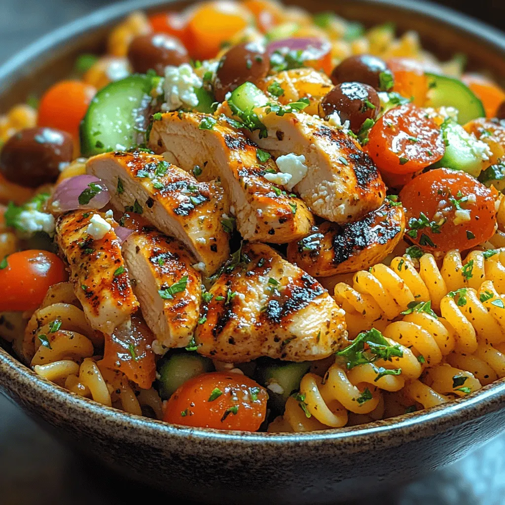Mediterranean cuisine is renowned for its vibrant, flavorful dishes that celebrate the rich bounty of fresh ingredients. With a focus on whole foods, healthy fats, and an abundance of fruits and vegetables, this culinary tradition has been linked to numerous health benefits, including improved heart health, enhanced brain function, and better weight management. One standout recipe that embodies these principles is the Mediterranean Chicken Pasta Salad.