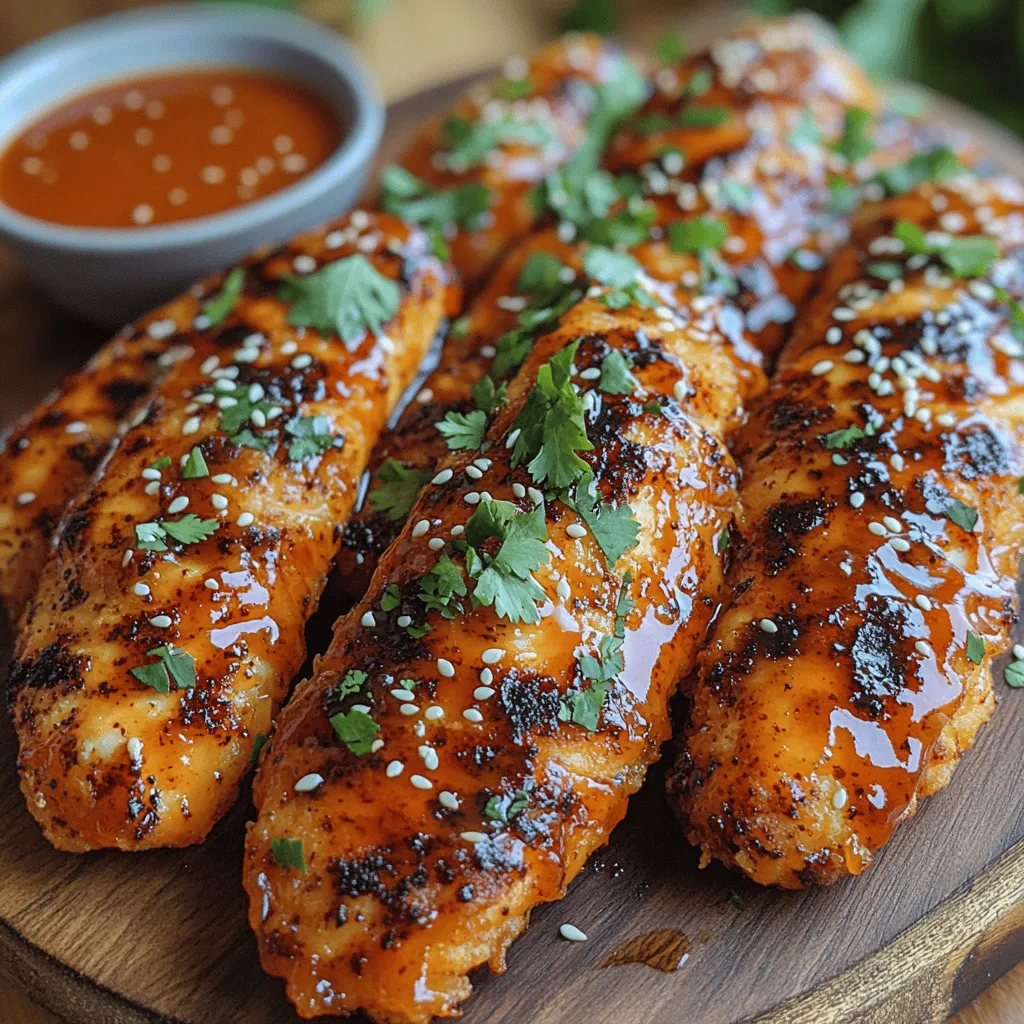 Sweet Chili Chicken Tenders are a culinary delight that perfectly balances a crispy coating with a luscious, sweet and savory sauce. These delectable bites are not just an ordinary chicken dish; they are a versatile option that can be served as an appetizer during gatherings or as a main dish for a family dinner. With their satisfying crunch and sticky glaze, Sweet Chili Chicken Tenders are sure to impress both family and friends alike.