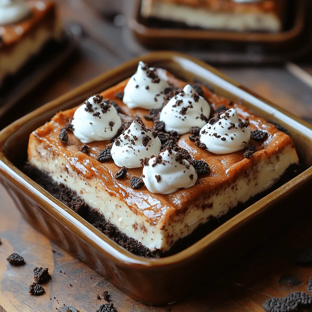 To create the perfect Oreo cheesecake bars, it’s essential to understand the key ingredients that contribute to their delightful flavor and texture. Let's take a closer look at the main components of this recipe.