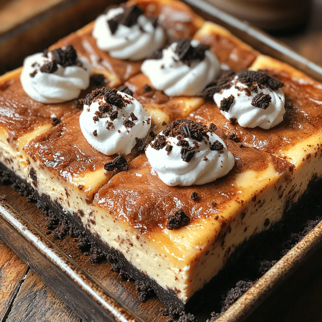 To create the perfect Oreo cheesecake bars, it’s essential to understand the key ingredients that contribute to their delightful flavor and texture. Let's take a closer look at the main components of this recipe.