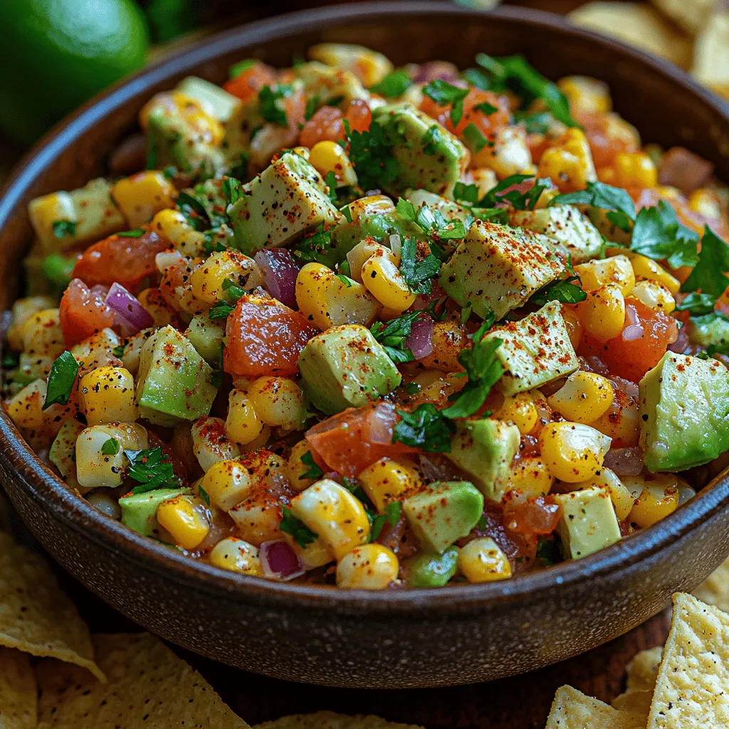 Salsas have become an essential component in many cuisines around the world, celebrated for their vibrant flavors and refreshing ingredients. One standout recipe that embodies the essence of freshness and taste is the Roasted Corn Avocado Salsa Delight. This dish is a beautiful medley of roasted corn, creamy avocado, and colorful vegetables, creating a tantalizing celebration of flavor and texture that is sure to impress at any gathering or meal.