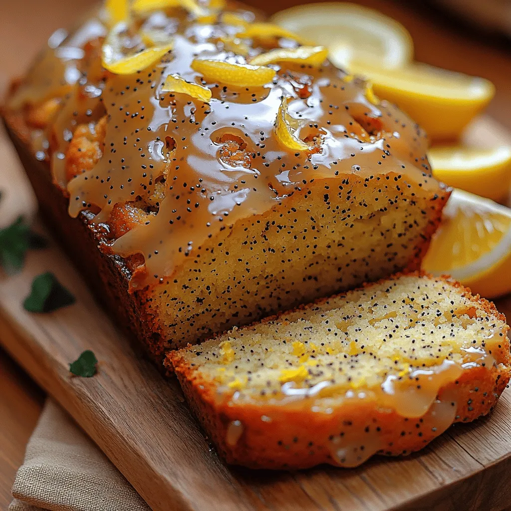 A successful Luscious Lemon Poppy Seed Bliss Loaf starts with understanding its essential components. Each ingredient plays a pivotal role, contributing not just to the flavor but also to the overall texture and structure of the loaf. Here’s a closer look at what makes this recipe work: