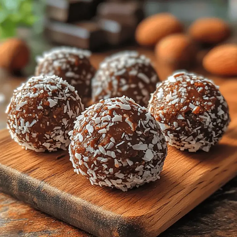 In the realm of healthy snacking, few treats can rival the allure of bliss balls. These delectable little bites are not only a feast for the palate but also a nutritional powerhouse, making them an ideal choice for anyone looking to indulge without compromising their health goals. Among the myriad of bliss ball recipes available, Chocolate Coconut Bliss Balls shine brightly, offering a harmonious blend of rich chocolate flavor and tropical coconut goodness.