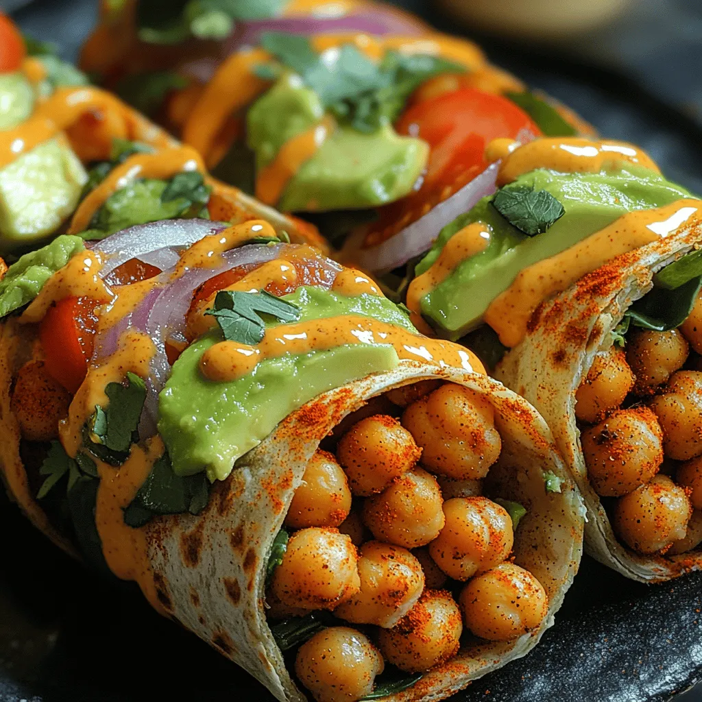 Chickpeas, also known as garbanzo beans, are a versatile legume that has been a staple in various cuisines around the world for centuries. Their unique properties make them an essential ingredient, especially in plant-based diets. Not only do chickpeas offer a satisfying texture, but they are also brimming with numerous health benefits, making them an ideal choice for our spicy roasted chickpea wraps.