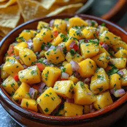 In the world of culinary delights, few dishes evoke the vibrant essence of summer quite like a refreshing salsa. Our recipe for Tropical Tango Mango Pineapple Salsa is a celebration of tropical flavors, bursting with freshness and zest. This salsa doesn’t just tantalize the taste buds but also transports you to sun-soaked beaches and swaying palm trees, making it the perfect accompaniment for any occasion. Whether you're hosting a backyard barbecue, planning a festive gathering, or simply craving a healthy snack, this salsa serves as a delightful addition to a variety of dishes.