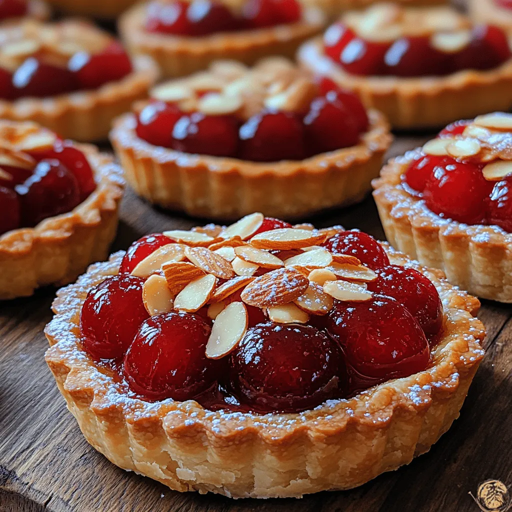 Mini Cherry Almond Tarts are a delightful fusion of flavors that brings together the sweetness of ripe cherries and the nutty essence of almonds. These charming little tarts are not just a treat for the taste buds but also a feast for the eyes, making them a perfect dessert option for a variety of occasions. Whether you’re hosting a summer garden party, celebrating a family gathering, or simply indulging in a cozy afternoon tea, these tarts are sure to impress your guests and leave them craving more.