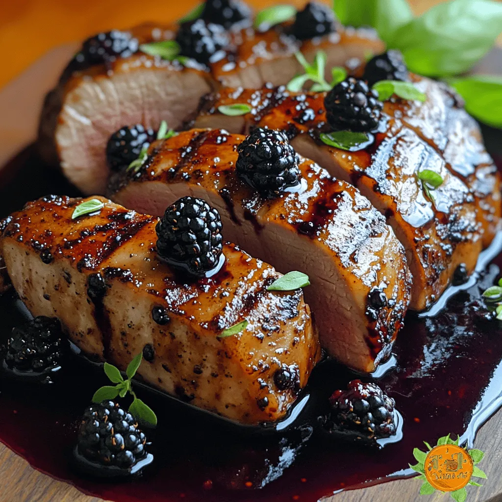 To truly appreciate the Blackberry Balsamic Glazed Pork, it’s essential to understand the role of each ingredient involved in the recipe. Each component contributes not only to the flavor but also to the nutritional profile of the dish.