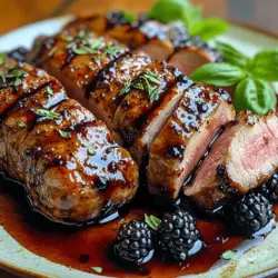 To truly appreciate the Blackberry Balsamic Glazed Pork, it’s essential to understand the role of each ingredient involved in the recipe. Each component contributes not only to the flavor but also to the nutritional profile of the dish.