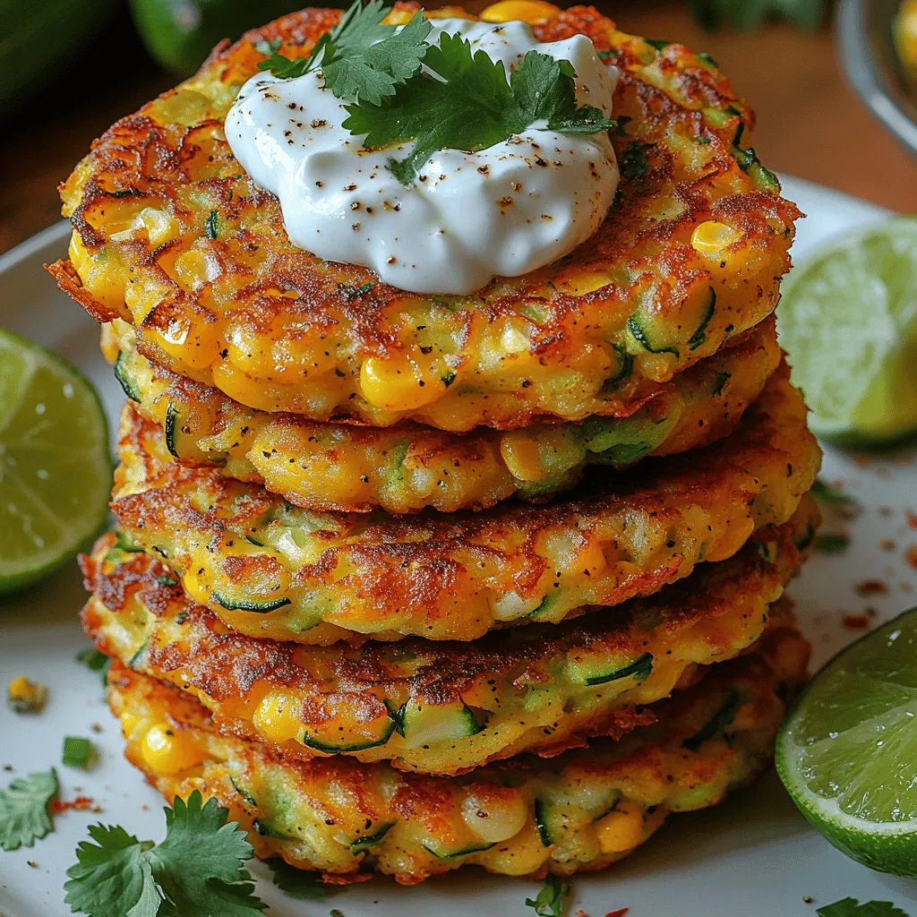 Zucchini corn fritters are a delightful culinary creation that brings together the crisp, fresh flavors of garden vegetables in a way that is both satisfying and versatile. These fritters are not just a tasty treat; they embody the spirit of summer cooking, showcasing seasonal ingredients like zucchini and corn at their prime. Perfectly golden and crispy on the outside while remaining tender on the inside, zucchini corn fritters can be enjoyed as appetizers, snacks, or even as a main dish that pairs beautifully with a variety of dips and sauces.