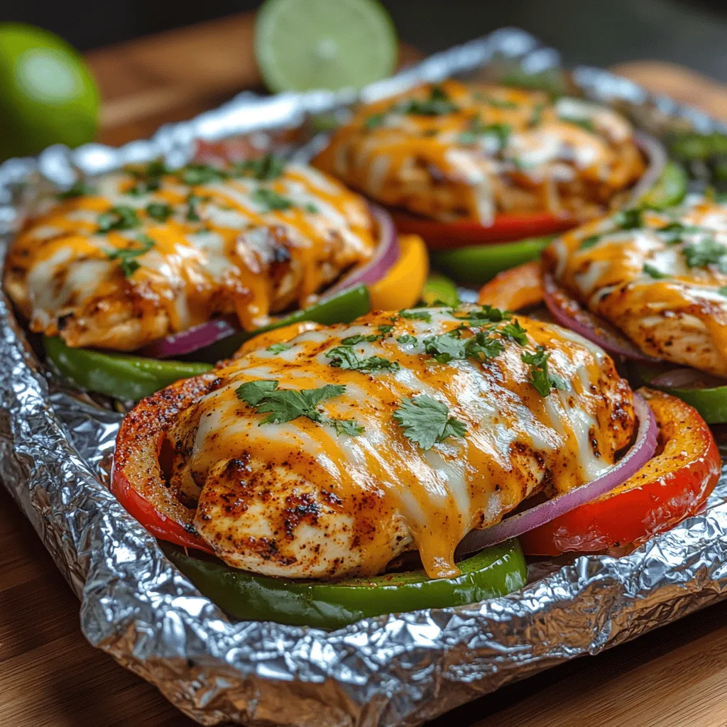 To create the perfect Sizzling Baked Chicken Fajita Foil Packs, it’s essential to understand the key ingredients that contribute to the dish's vibrant flavors and textures.