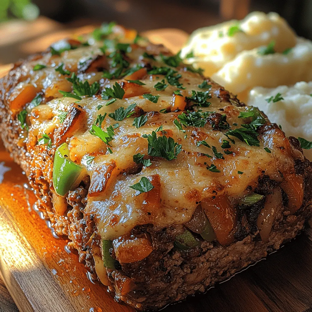 When it comes to comfort food, few dishes evoke the same sense of nostalgia and satisfaction as a hearty meatloaf. This classic American dish has been a staple in many households for generations, providing warmth and comfort during family dinners and gatherings. But what if we could elevate this beloved comfort food by infusing it with the rich, savory flavors of another iconic dish? Enter the Classic Philly Cheesesteak Meatloaf—a delightful fusion that marries the sumptuous elements of a traditional Philly cheesesteak with the wholesome, cozy appeal of meatloaf.