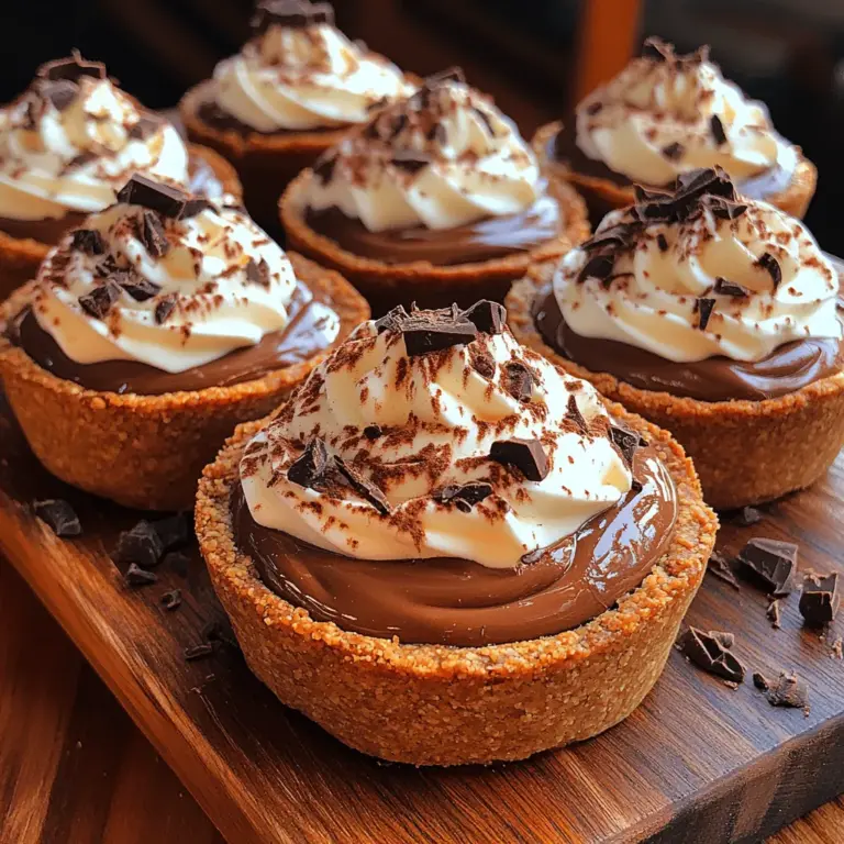 Chocolate desserts hold a special place in the hearts of many, transcending cultures and cuisines with their rich flavors and comforting appeal. Among the plethora of chocolate confections, mini chocolate cream pies stand out as a delightful indulgence that combines the best of both worlds: the elegance of dessert pies with the convenience of bite-sized portions. These petite treats not only satisfy a craving for chocolate but also serve as an eye-catching addition to any gathering or celebration.
