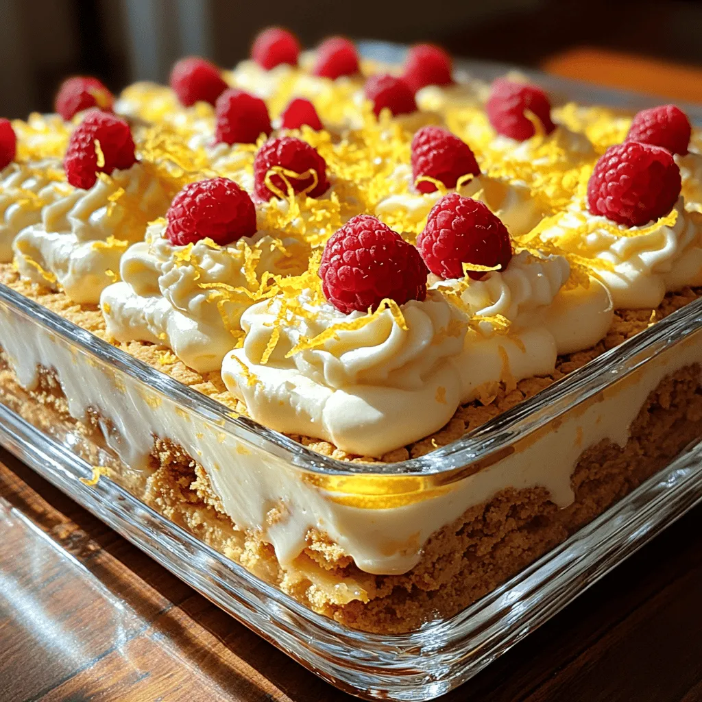 As the summer sun blazes overhead, the desire for a refreshing dessert becomes paramount. Enter the Zesty Lemon Bliss Icebox Cake, a delightful no-bake treat that captures the essence of summertime in every bite. With its bright, tangy flavors, this dessert is perfect for warm weather gatherings, festive celebrations, or simply as a sweet indulgence at home.